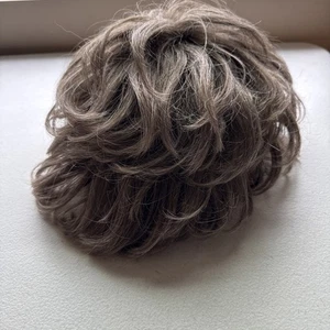 Vintage Eva Gabor Artelle Kanekalon Hair Piece Made In Korea Light Brown/gray - Picture 1 of 10