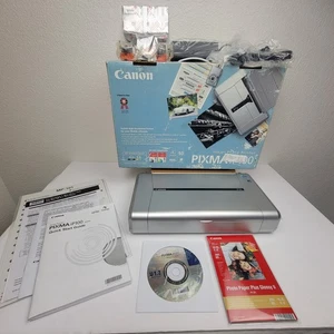 Canon PIXMA iP100 Inkjet Photo Printer Bluetooth USB Mobile New Windows/ Mac - Picture 1 of 19