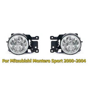 1 Pair For Mitsubishi Montero Sport 2000-2004 LH&RH Front Bumper Fog Light Lamp - Picture 1 of 10