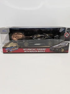 1:24 Jada Hollywood Rides Smokey And The Bandit 1977 Pontiac Firebird & Buckle - Picture 1 of 10