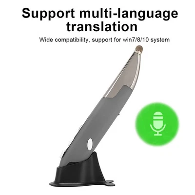 AI 2.4G Wireless Voice Translation Search Pen Mouse Business Meeting Tool(S New - Image 1 of 4