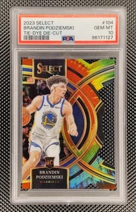 2023 Select Podziemski RC Tie-Dye Die-Cut /25 PSA 10 Warriors 🔥 Ultra Rare  - Bild 1 von 3