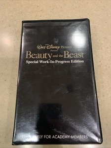 Beauty and the Beast VHS special work in progress edition Academy Screener FYC - Picture 1 of 4