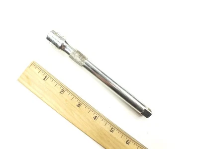 S-K TOOLS 3/8" DRIVE 6" KNURLED RATCHET SOCKET EXTENSION BAR 45161 - USA SK TOOL - Image 1 of 4
