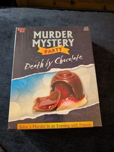 Murder Mystery Party Game Death by Chocolate NIP 6-8 Adult Players - Picture 1 of 2