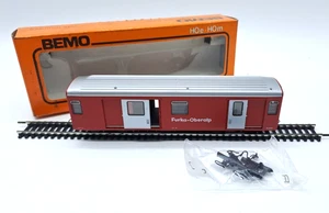 BEMO Schmalspur H0m 3269 203 Gepäckwagen FO Betr. Nr. 4343 - rot in OVP - Bild 1 von 5