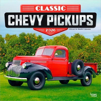 Classic Chevy Pickups OFFICIAL | 2026 12x24" Square Wall Calendar | Plastic-Free - Image 1 of 4