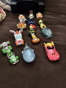 Disney Racers Set De Pixar Race Cars Nemo Mickey Lote De 12 Más Estuche Star Wars - Imagen 1 de 11