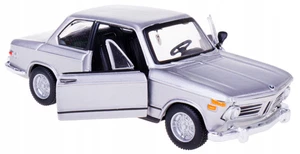 BMW 2002tii 1972 Germany Oldtimer Modell Spielzeug Diecast silber Maßstab 1:32 Bburago - Bild 1 von 5