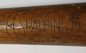 34" 1930er Spalding Major Baseballschläger A.G. Spalding & Bros. Antiker Baseballschläger - Bild 1 von 22