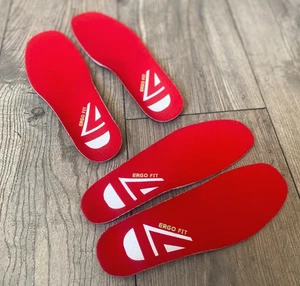 Insoles for ski boots ERGO FIT sizes 22.5 or 26.5 sold in pairs - Picture 1 of 9