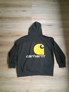 Carhartt Hoodie Gr XXL schwarz 2XL Retro Pullover Kapuzenpullover Sweatshirt - Bild 1 von 4