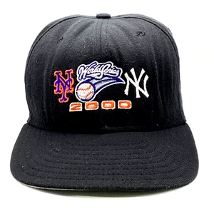 Vintage New York Mets Vs Yankees World Series New Era SnapBack Mütze Kappe Mlb USA - Bild 1 von 5