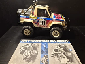 TAMIYA RARE VINTAGE 1984 MITSUBISHI PAJERO 1/10 2WD RC REMOTE CONTROL ARTR - Picture 1 of 14