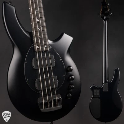 Ernie Ball Music Man Bongo 4 HH - Stealth Black #K07166 - Image 1 of 4