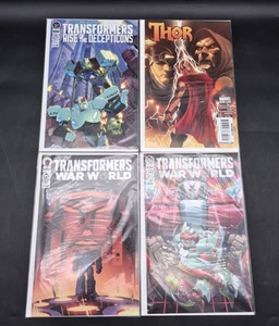 Lot Of Five Comic Books Transformers, Thor and GI Joe - Picture 1 of 9