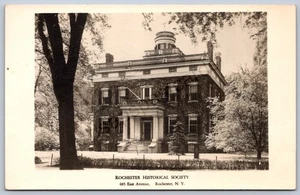 K32/ Rochester New York RPPC Postcard c1910 Historical Society Building 666 - Picture 1 of 4
