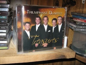 TRIUMPHANT QUARTET......."TREASURES".......RARE HTF OOP GOSPEL CD - Picture 1 of 2