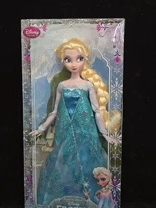 Poupée classique Elsa Frozen première sortie authentique exclusivité Disney Store neuve - Photo 1/11