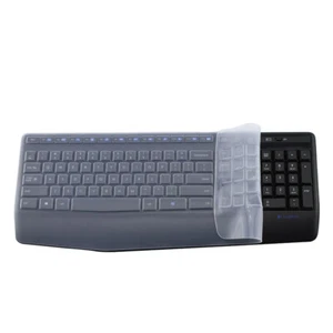 Color Silicone keyboard Skin Guard Cover Protector for Logitech MK345 k345 - Picture 1 of 9