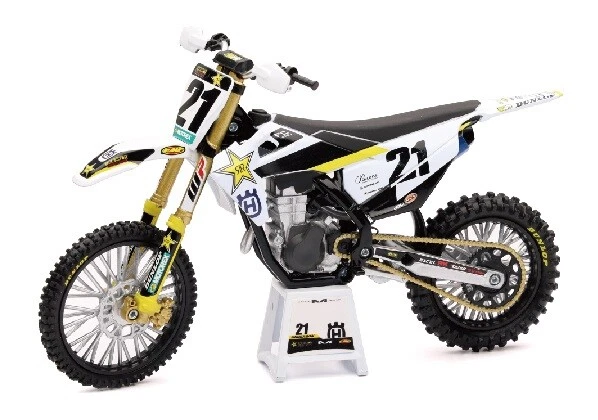 NEWRAY - Moto Cross HUSQVARNA FC 450 2020 Team Jason Anderson #21 - 1/12 - NE... - Bild 1 von 1
