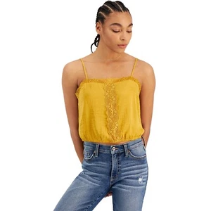Hippie Rose Juniors' Lace-Trim Tank Top B4HP - Picture 1 of 7