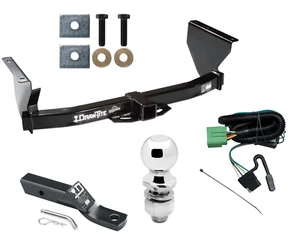 Trailer Tow Hitch For 99-04 Jeep Grand Cherokee Complete Pkg w/ Wiring & 2" Ball - Picture 1 of 8