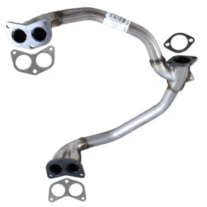 Stainless Steel Exhaust Front Y Pipe fits: 1995 Subaru Legacy 2.2L AWD - Bild 1 von 7