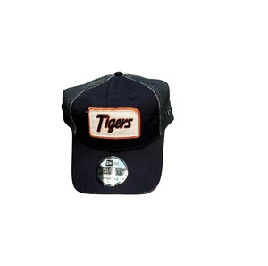 NWT New Auburn Tigers New Era Frayed Patch Trucker Adjustable Hat Cap - Picture 1 of 2