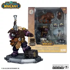 World of Warcraft Figur 15 cm Dwarf Hunter Beast Master / Marksman - Variant 3 - Bild 1 von 4