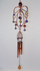 Red Carpet Copper Tunes Angel Wind Chime 11006 Vintage