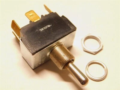 Interruptor de palanca industrial Arcolectric/Cole Hersee DPDT encendido-apagado-(MOM) 20A 125V  Foto 1 de 3