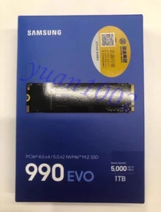 1PCS NEW SAMSUNG 990 EVO 1TB NVMe PCIe4.0 M.2 SSD Fast delivery - Picture 1 of 4