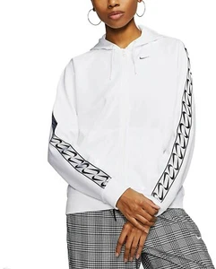 Nike Tape Full Zip Hoody Womens Sweatshirt Sweater Hooded Outerwear Sz 2XL - Picture 1 of 7