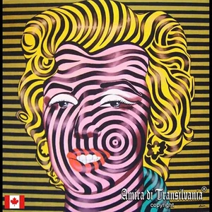 pop art painting marilyn monroe modern contemporary figurative woman portrait - Picture 1 of 24
