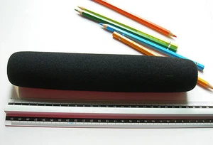 Mikrofonwindschutz 240x40 230x20 mm Schaumstoff Windscreen Windschutz - Mikrofon - Picture 1 of 6