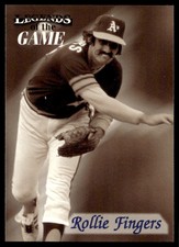 1998 Fleer Sports Illustrated Legends of the Game 10 Rollie Fingers Oakland A's