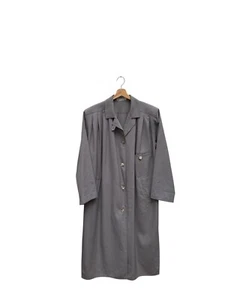 Abrigo de lana gris vintage Deni Cler de Martin Margiela años 80 talla 42 se adapta a L - Imagen 1 de 9