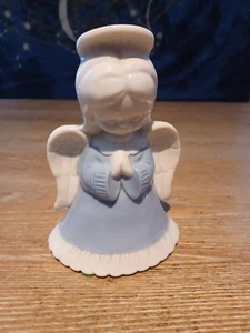 Engel Figur weiß/babyblau Made in Japan Vintage. 1970' Inarco - Bild 1 von 6