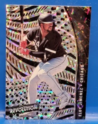 Eloy Jimenez - Panini - White Sox, 2021 - #98, Black Foil - Image 1 of 2