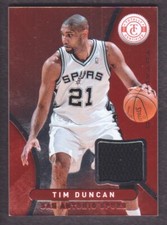 2012-13 Totally Certified Basketball Jersey Red #48 Tim Duncan