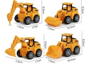 4pcs Toy Cars for 3 Year Old Boy Car Truck Toys Set Gift for KidsSafe & Durable - Picture 1 of 22