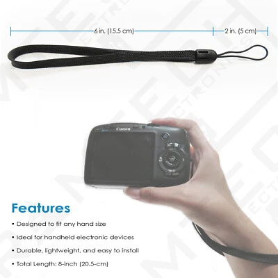 Universal Hand/Wrist Strap for Fujifilm FinePix HS Series Digital Camera - Image 1 of 4