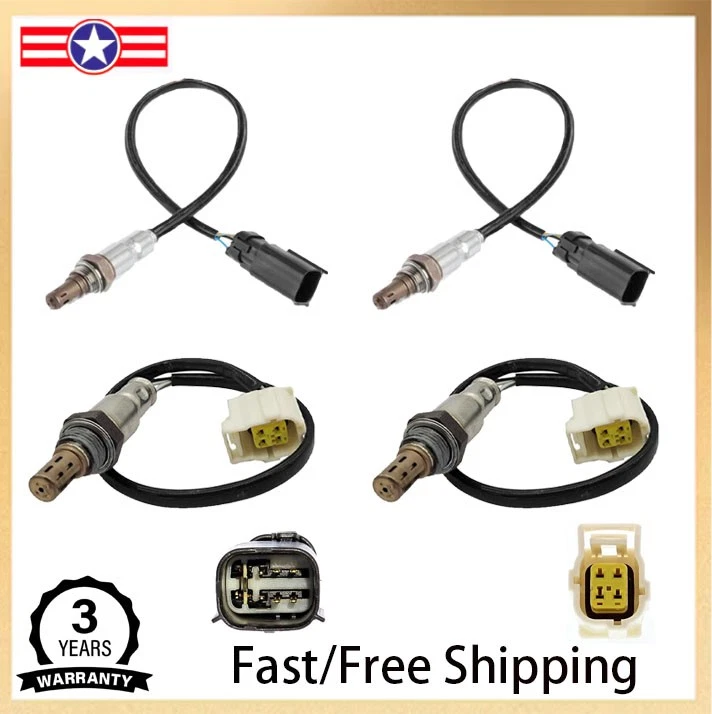 Juego de 4 sensores de oxígeno arriba+abajo para Dodge Charger 2017-2020 6,2 L V8 supercargador Foto 1 de 4