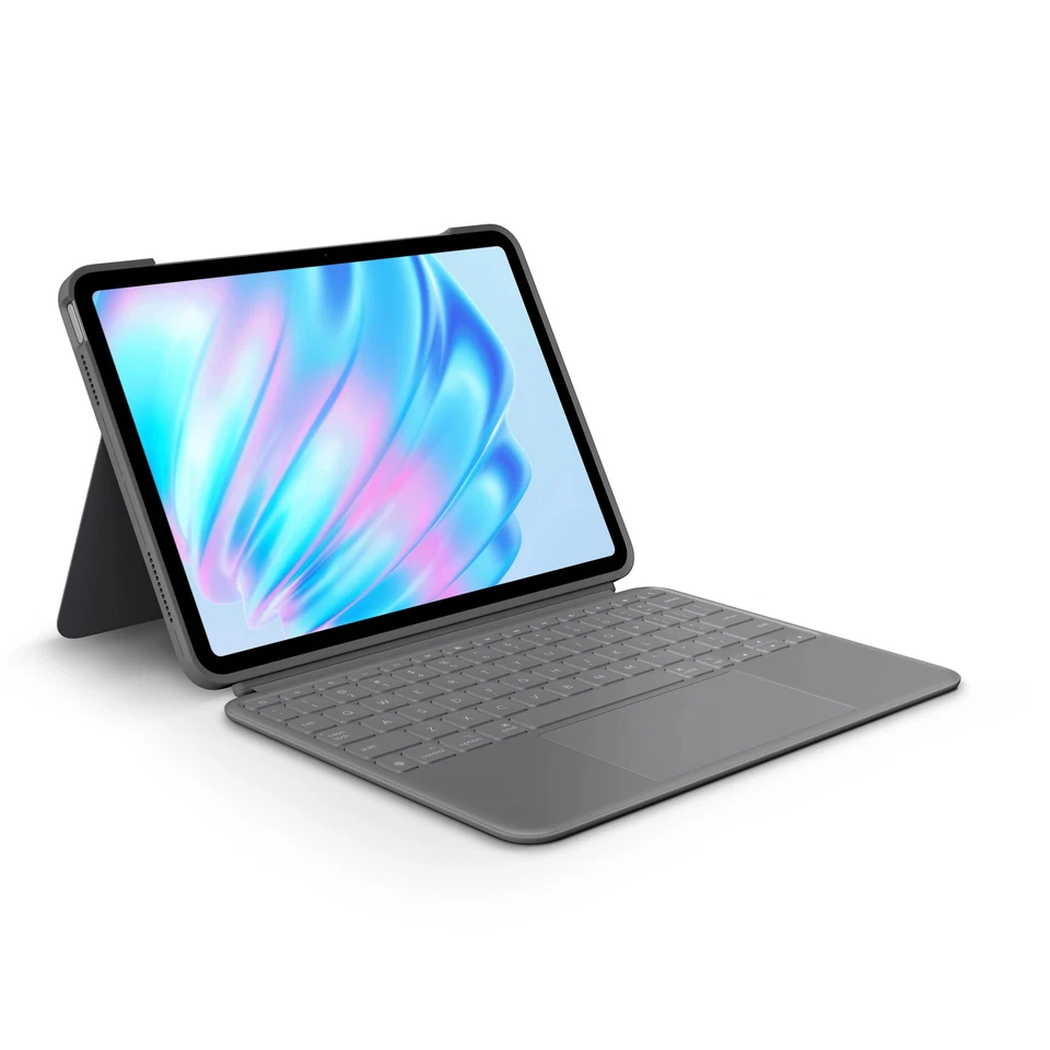 LOGITECH COMBO TOUCH IPAD AIR 11" M2 CUSTODIA CON TASTIERA E TOUCHPAD - Immagine 1 di 1