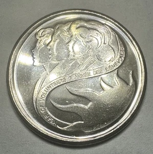Moneda de diez centavos de voluntario canadiense 2001-P de rollo RCM. BU sin circular - Imagen 1 de 6