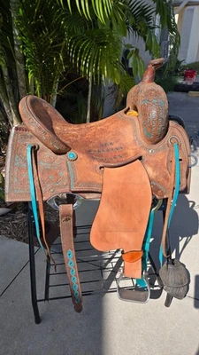 corriente barrel saddle custom - Image 1 of 4
