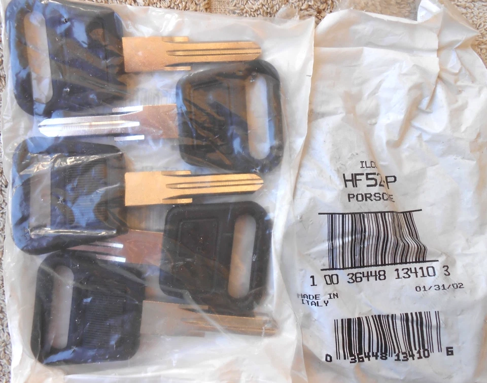 (5) NUEVO Porsche llaves en blanco HF52-P Foto 1 de 1