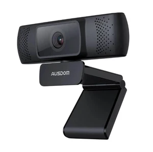 Webcam Ausdom AF640 1080p Full HD avec microphone - USB Plug & Play - Photo 1/3