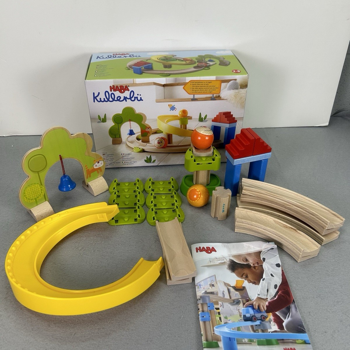 Haba Circuito De Madera Para Canicas Accesorio Para Recorrido De